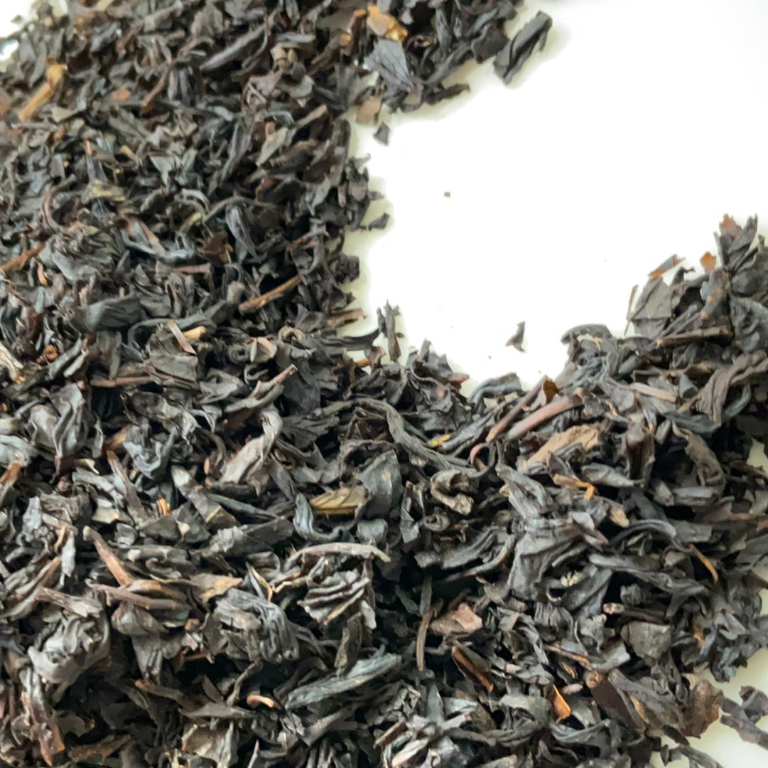 black tea blended woth madagascar vanilla